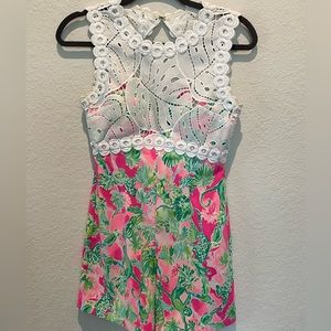 Lilly Pulitzer caddy shack romper